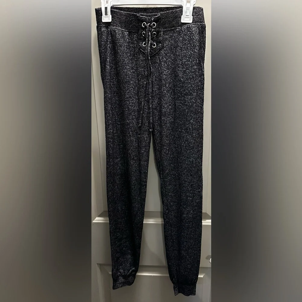 Justice Active Size 10 Peppered Joggers EUC